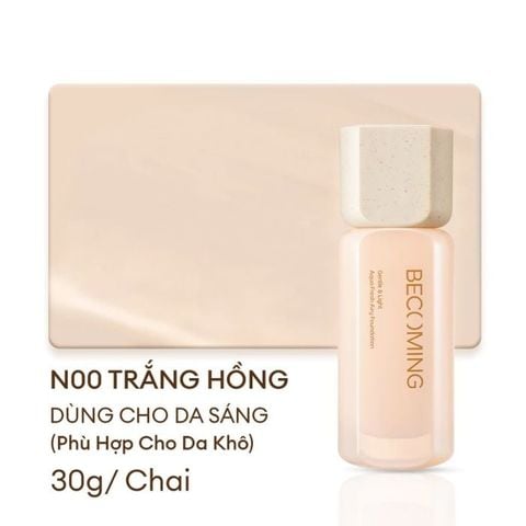  Kem Nền Dành Cho Da Khô Becoming Aqua Fresh Airy Foundation 