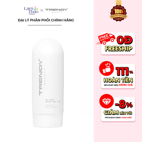  Kem BB Nâng Tone & Make Up Body Trendy Beauty BB Cream Makeup Body Pro 