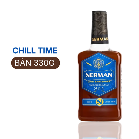  Sữa Tắm Gội Rửa Mặt Nerman Lion Bartender 3In1 