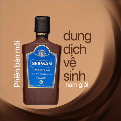  Gel Vệ Sinh Nam Làm Sạch & Dịu Da Nerman Lion Bartender 