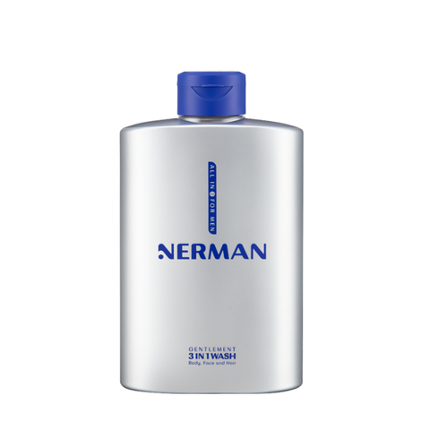  Tắm Gội Rửa Mặt Hương Nước Hoa Nerman Gentlement 3In1 Wash 
