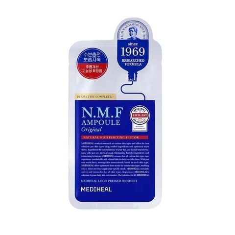  Mặt Nạ Dưỡng Da Cấp Ẩm Chuyên Sâu Mediheal The N.M.F Ampoule Original Mask 