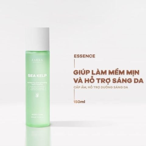 Nước Dưỡng Da Zakka Naturals Sea Kelp Softening & Brightening Daily Essence 