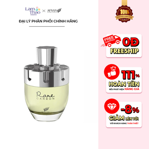  Nước Hoa Nam Afnan Rare Carbon Eau De Parfum Vaporisateur 