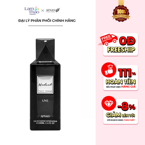  Nước Hoa Nam Afnan Modest Pour Homme Une Eau De Parfume 