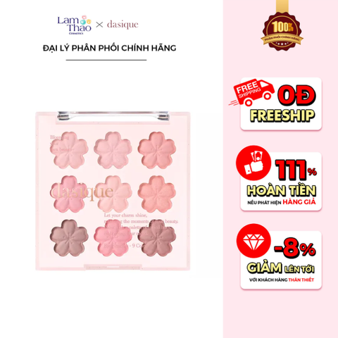  Bảng Phấn Mắt Dasique Eye Shadow Palette Sweet Blossom Collection 