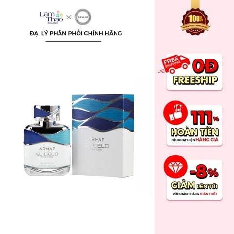  Nước Hoa Armaf El Cielo Pour Homme Eau De Parfum 
