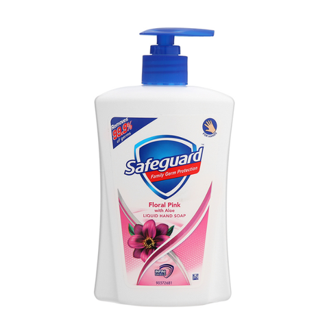  Nước Rửa Tay Làm Sạch & Loại Bỏ Vi Khuẩn Hoa Hồng Với Lô Hội Safeguard 