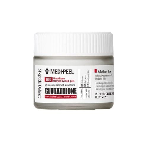  Kem Dưỡng Hỗ Trợ Dưỡng Trắng, Giảm Thâm Nám, Làm Đều Màu Da Medi Peel Bio Intense Glutathione White Cream 