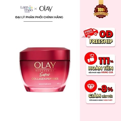 Kem Dưỡng Olay Regenerist Super Collagen Peptides 