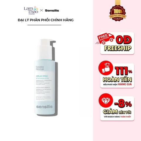  Dung Dịch Điều Tiết Bã Nhờn & Giảm Thâm Sensilis Azelaic [Peel] 