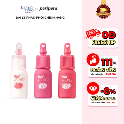 Son Kem Peripera Ink Velvet Hazy Edition 