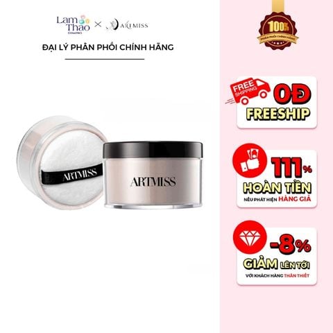  Phấn Phủ Artmiss Transparent Matte Powder 