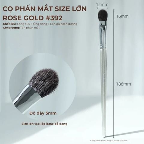  Cọ Phấn Mắt Lớn Rose Gold Guoxiaoniu Eyeshadow Brush 