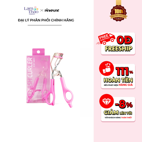  Bấm Mi Góc Rộng PinkPunk Eyelash Curler 