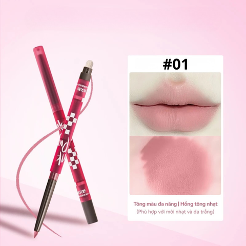  Bút Kẻ Viền Môi PinkPunk One-Touch Plumping Lip Liner 