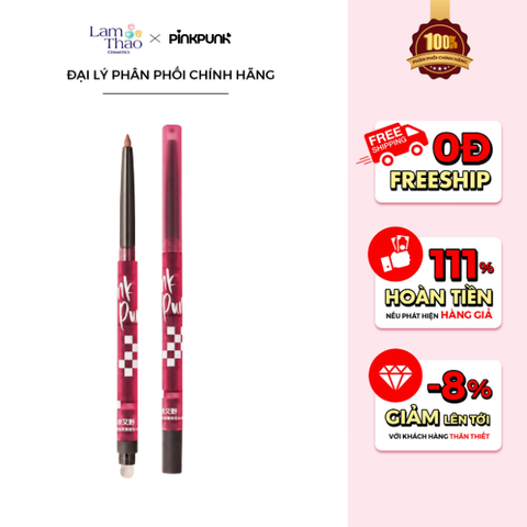  Bút Kẻ Viền Môi PinkPunk One-Touch Plumping Lip Liner 