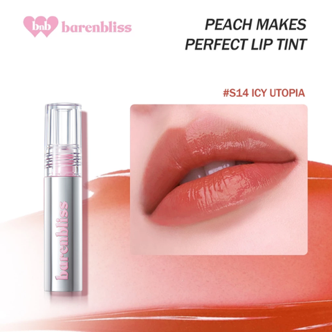  Son Tint Bóng Lâu Trôi Barenbliss Peach Makes Perfect Lip Tint 