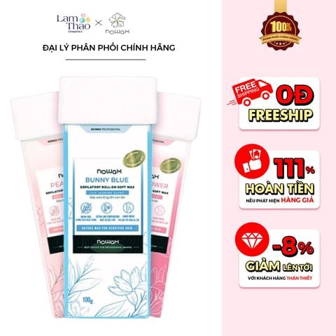  Sáp Wax Lông Ấm Dạng Con Lăn Nowax 