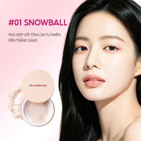  Phấn Phủ Bột Kiềm Dầu Sea Makeup Blur And Set Loose Powder 