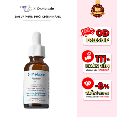  Tinh Chất Dưỡng Chuyên Biệt Giảm Thâm Nám & Làm Sáng Da Dr. Melaxin TX - Serum 