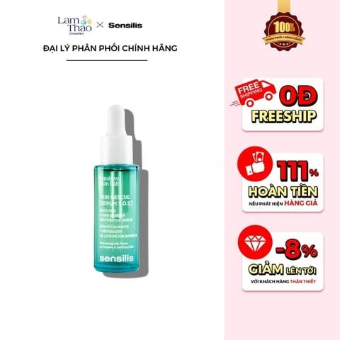  Tinh Chất Phục Hồi Và Làm Dịu Da Sensilis Skin Rescue [Serum S.O.S] 