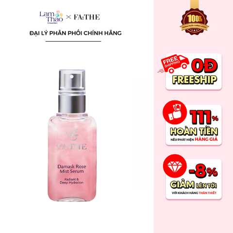  Tinh Chất Dưỡng Da Dạng Xịt Fa:the Damask Rose Mist Serum 