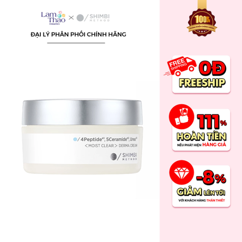  Kem Dưỡng Ẩm Dịu Da Cho Da Dầu Shimbi Method Moist Clear Derma Cream 