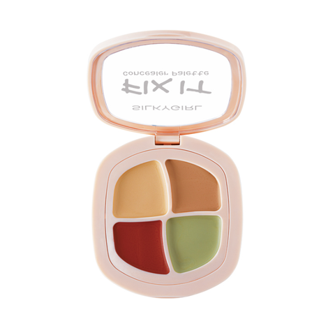  Bảng Che Khuyết Điểm & Triệt Sắc Đa Năng 4 Ô Silkygirl FIx It Concealer Palette 