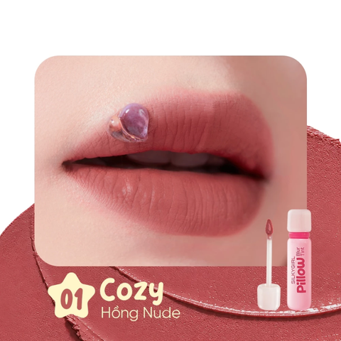  Son Kem Mịn Lì Slikygirl Pillow Blur Tint 