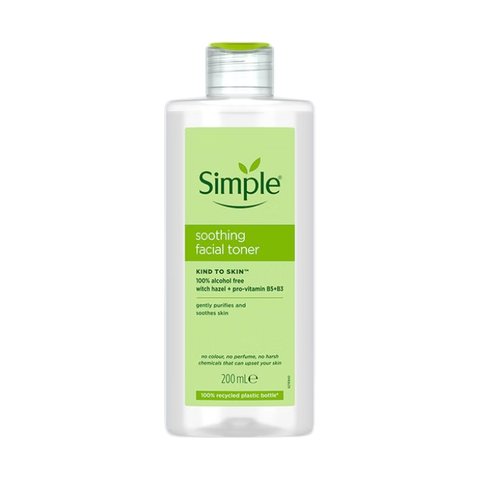  Nước Hoa Hồng Làm Dịu Da & Cấp Ẩm Simple Kind To Skin Soothing Facial Toner 