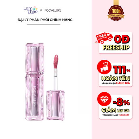  Son Kem Bóng Focallure Spring Glow Juicy Lip Tint 