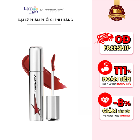  Son Bóng Trendy Beauty Lip Gloss Silver Shot 