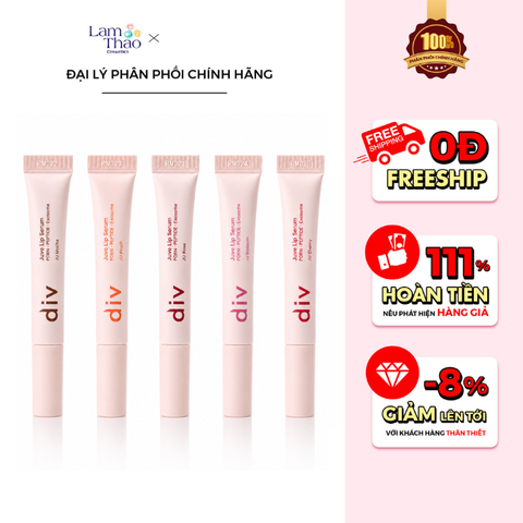  [MUA 1 TẶNG 1 TÚI ĐỰNG SON] Son Dưỡng Môi Căng Mọng DIV Juve Lip Serum Ju 