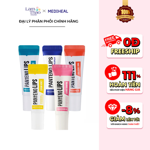  Son Dưỡng Hỗ Trợ Giảm Thâm & Khô Môi Mediheal Labocare Pantenolips 