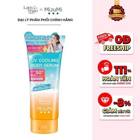  Tinh Chất Chống Nắng Làm Mát Cơ Thể Mizumi UV Cooling Body Serum 