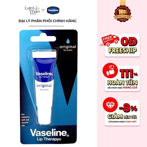  Son Dưỡng Môi Vaseline Instantly Soft And Smooth Lips 