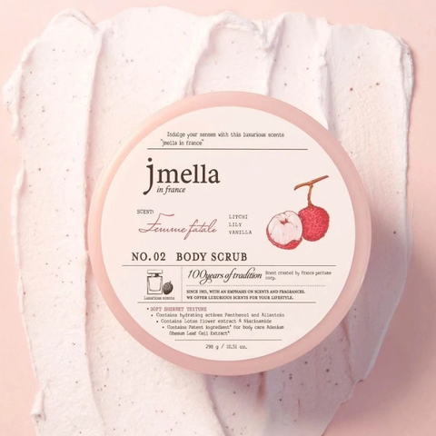  Tẩy Tế Bào Chết Cho Da JMella In France Femme Fatale Body Scrub 