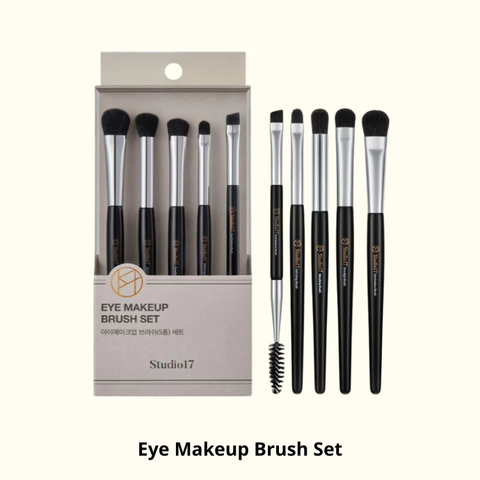  Bộ Cọ Trang Điểm Mắt 5 Cây Studio17 Eye Makeup Brush Set 
