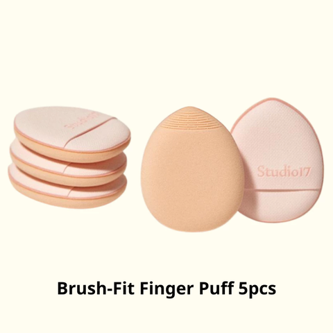  Bộ 5 Bông Mút Trang Điểm Mini Xỏ Ngón Studio17 Brush-Fit Finger Puff 