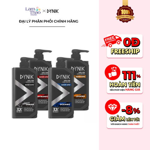  Dầu Gội Sạch Gàu Hương Nước Hoa Dynik 