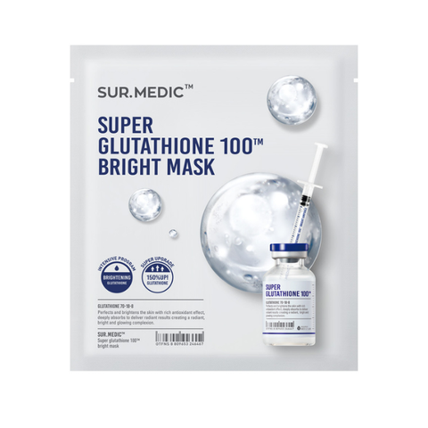  Mặt Nạ Dưỡng Sáng Mờ Thâm Sur.Medic+ Super Glutathione 100TM Bright Sheet Mask 