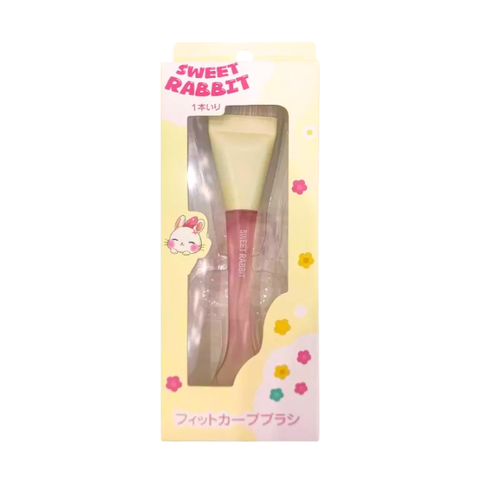  Cọ Dàn Nền Mỏng Nhẹ Cán Hồng Trong Sweet Rabbit Fit Curve Brush 