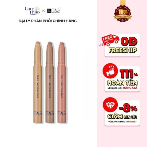  Bút Tạo Khối Kem Dạng Thỏi Đa Năng TAG Multi Contour Stick 
