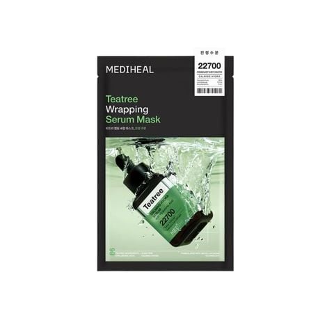  Mặt Nạ Làm Dịu Da & Kiểm Soát Dầu Mediheal Teatree Wrapping Serum Calming Hydra Mask 