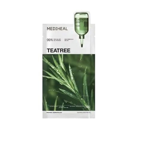  Mặt Nạ Tràm Trà Giảm Mụn Mediheal Teatree Essential Calming Moisture Mask 