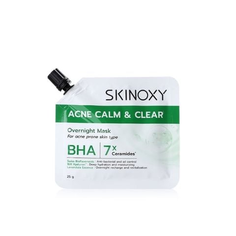  Mặt Nạ Dưỡng Ẩm Và Ngăn Ngừa Mụn Skinoxy Acne Calm & Clear Overnight Mask 