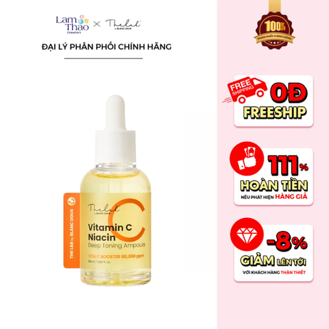  Tinh Chất Dưỡng Sáng Da The Lab By Blanc Doux Vitamin C Niacin Deep Toning Ampoule 