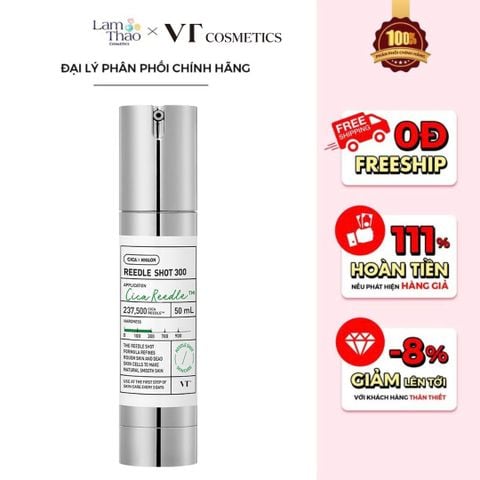  Tinh Chất Vi Kim Tăng Cường Dưỡng Chất VT Cosmetics Reedle Shot 300 