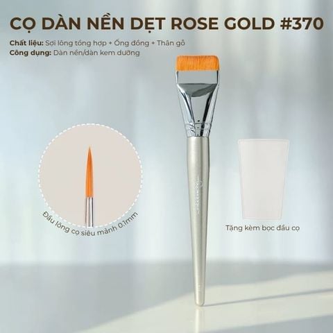  Cọ Tán Nền Đầu Dẹt Rose Gold Guoxiaoniu Foundation Brush 